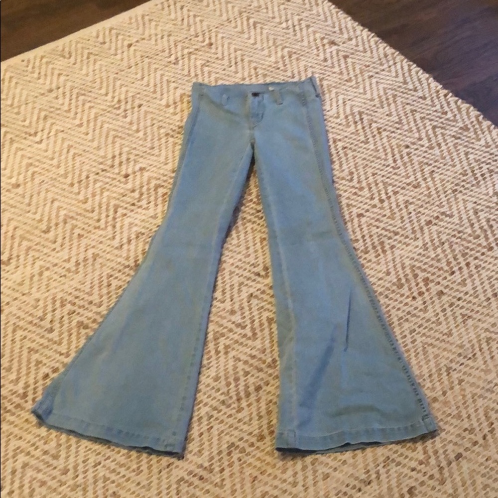 Free People flare jeans